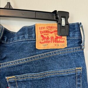 Levi's 501 Men's Blue Jeans